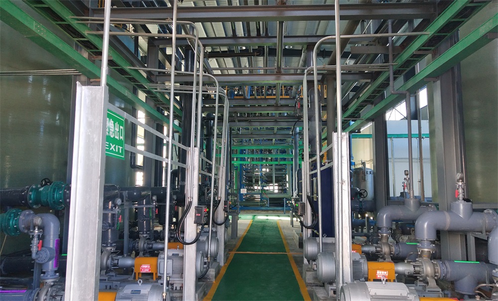 Z6尊龙科技-五矿盐湖4000吨碳酸锂出产线刷新项目机能验收顺利实现